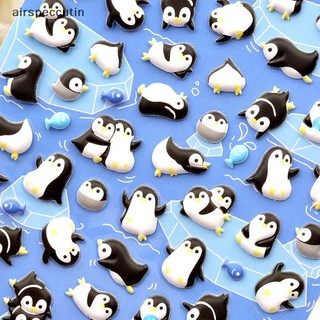 Airspeccutin Sticker Dán Trang Trí Nhật Ký Hình Gấu Trúc Chim Cánh Cụt / Chim Cánh Cụ