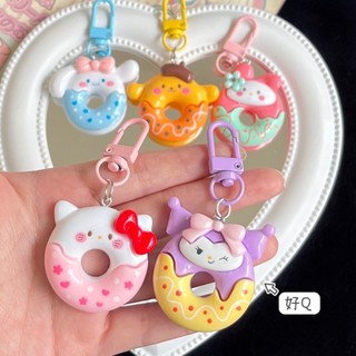 MEOWU Móc Khóa Donut Mini Dễ Thương Sanrio Kuromi Cinnamoroll