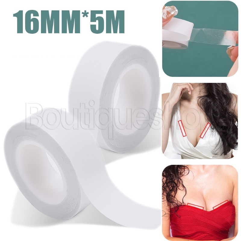Cuộn Băng Keo Hai Mặt Trong Suốt 5M Chống Chói / Chống Bám Dính Đa Năng