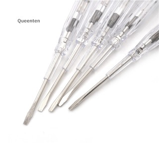 Queenten 1 * bút thử điện tua vít 100-500v kiểm tra điện áp máy dò điện qt