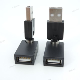 Cáp Nối Dài Chuyển Đổi USB A 2.0 Đầu Đực Sang Đầu Cái Xoay 360 Độ Linh Hoạt