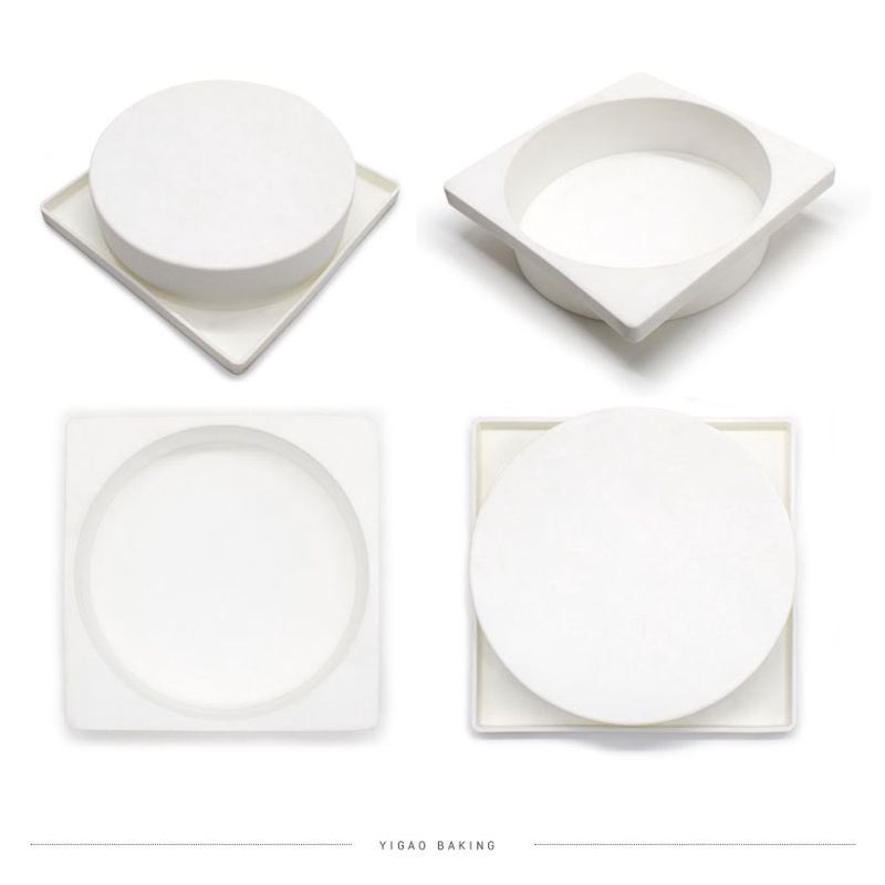 Khuôn Silicone Làm Bánh Hình Trụ Diy
