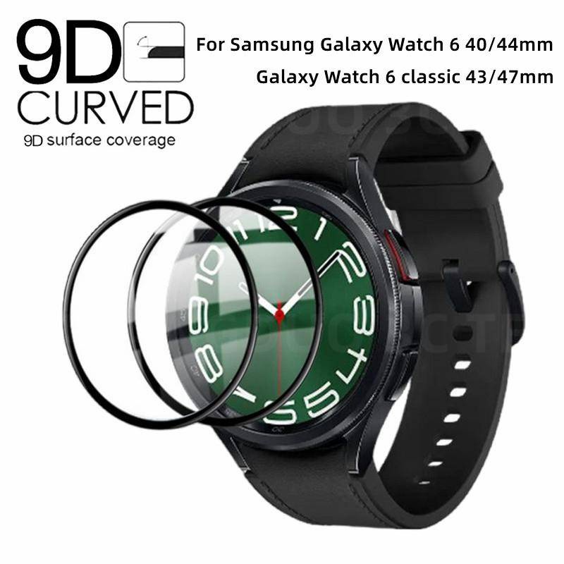3 Bộ Phim Cong Cho Samsung Galaxy Watch 6 40mm 44mm Bảo Vệ Màn Hình Cho Đồng Hồ 6 Cổ Điển 47mm 43mm