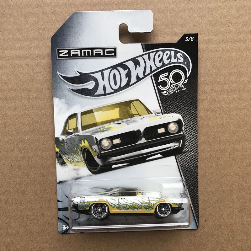 Mô Hình Xe Hơi Đồ Chơi Hot Wheels Kỉ Niệm 50 Năm Bằng Hợp Kim Cho Bé Trai TRUE