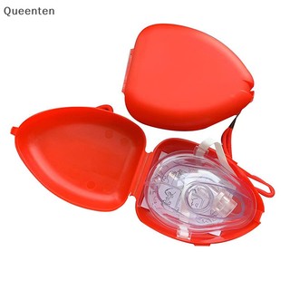 Queenten 1pc hô hấp nhân tạo mặt nạ van thở one-way mặt nạ thở cpr qt