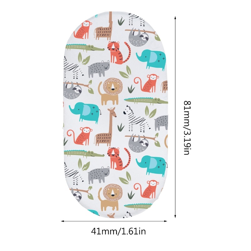 Jenniferab Đệm Bassinet Trang Bị Tấm Trẻ Sơ Sinh Cũi Giỏ Chăn Ga Gối Thảm Bao Bé Essential
