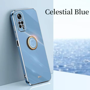 Ốp Điện Thoại Silicon Vuông Có Vòng Đỡ Tăng Áp Cho Redmi Note 12 Pro + 4G 5G 12C 10C