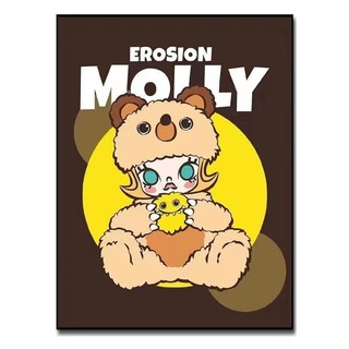 Tranh Sơn Dầu DIY Hoạt Hình Molly Dễ Thương Dùng Để Trang Trí