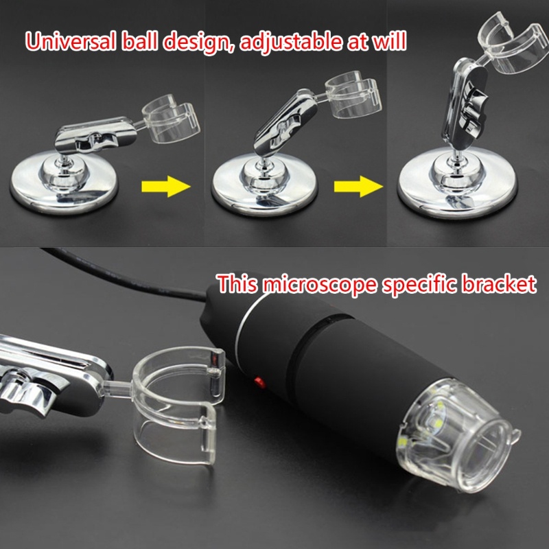 [3C] Giá đỡ giá đỡ kính hiển vi đa hướng có thể điều chỉnh Giá đỡ kính hiển vi USB