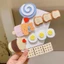 Kẹp Tóc Hình Thức Ăn Dễ Thương Sáng Tạo Cho Bé Gái