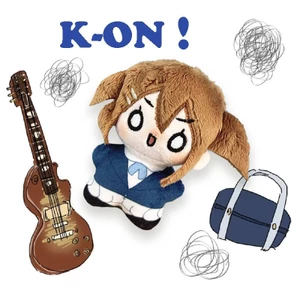 Móc Khóa Búp Bê Nhồi Bông K-ON Hirasawa Yui DIY Quà Tặng Đồ Chơi Cho Bé Gái Bộ Sưu Tập MY3