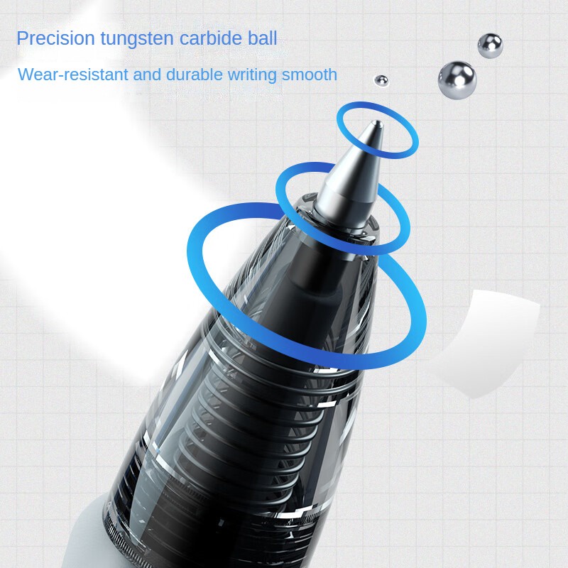 Bút Bi M&G gp1163 Ngòi 0.5mm Màu Đen Kiểu Dáng Cổ Điển