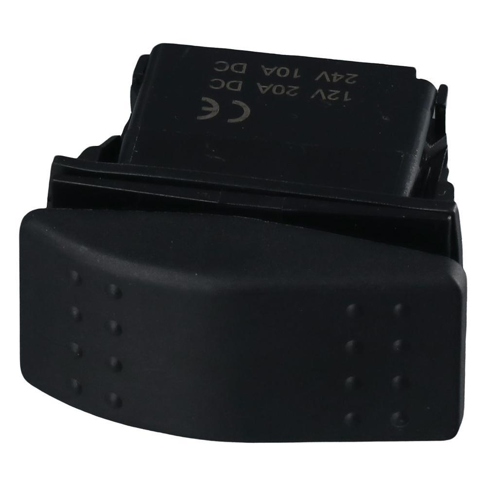 Công tắc bật tắt YMIFI, BẬT / / BẬT 6PIN 3 vị trí Công tắc Rocker Marine, Công tắc 12V màu đen chống nước hạng nặng Thuyền