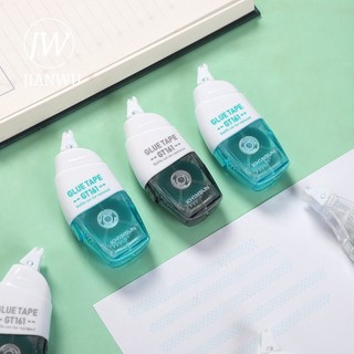 JIANWU Bộ keo phân phối hai mặt trong suốt Loại điểm Dính Sáng tạo DIY Đồ dùng học sinh Văn phòng phẩm