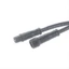 Đầu nối cáp chống nước Led DELMER, Đầu nối cáp chống nước nam sang nữ 2pin / 3pin / 4pin / 5pin Đầu nối nam và nữ, Dây đèn LED PVC IP68 màu đen Cắm dây cáp nhẹ
