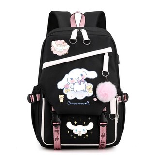 YT2 Sanrio Kuromi Quế Ba Lô Dành Cho Nữ Sinh Viên Dung Tích Lớn In Thoáng Khí Cá Tính Túi Đa Năng