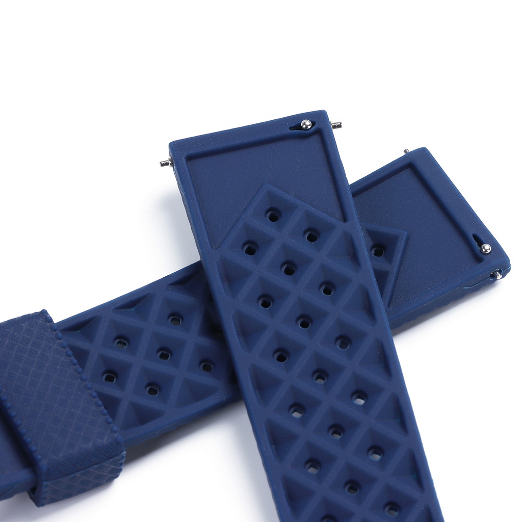 Dây Đeo Đồng Hồ Bằng Silicone Mềm Tháo Lắp Nhanh Chống Nước 20mm 22mm Cho Seiko