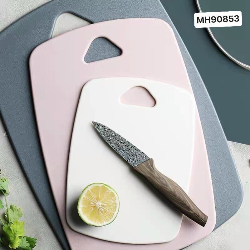 Thớt Nhựa Kháng Khuẩn Cao Cấp - Bộ 3 Thớt Nhựa Lúa Mạch Chống Trơn trượt, Chống Xước Bề Mặt 19