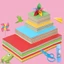 GREAT 100 Chiếc Hai Mặt Origami Màu Đa Năng Trẻ Em Handmade Thủ Công Và Giấy In