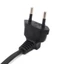 BORAGETE Đến Nữ 0./ 0.6m / 1.8m / 2Prong Bend Angled Cord Europea Ổ cắm điện
