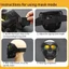 DELMER Đầu Lâu Kính Hình Ma Halloween Cosplay Bảo Vệ Có Thể Điều Chỉnh Bảo Vệ Mắt Hiệp Sĩ Thiết Bị UV Chống Cát Chống Gió Moto Kính Mắt Kính Xe Máy Chống Gió Kính