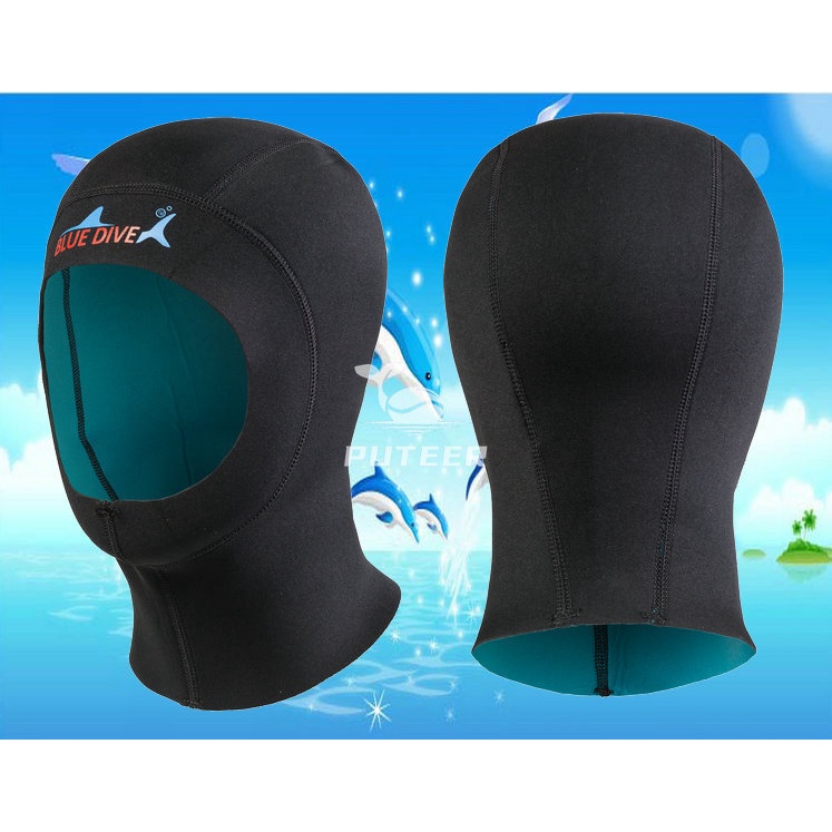 Mũ lặn neoprene 3mm cho lặn biển và freediving - size S đến XL