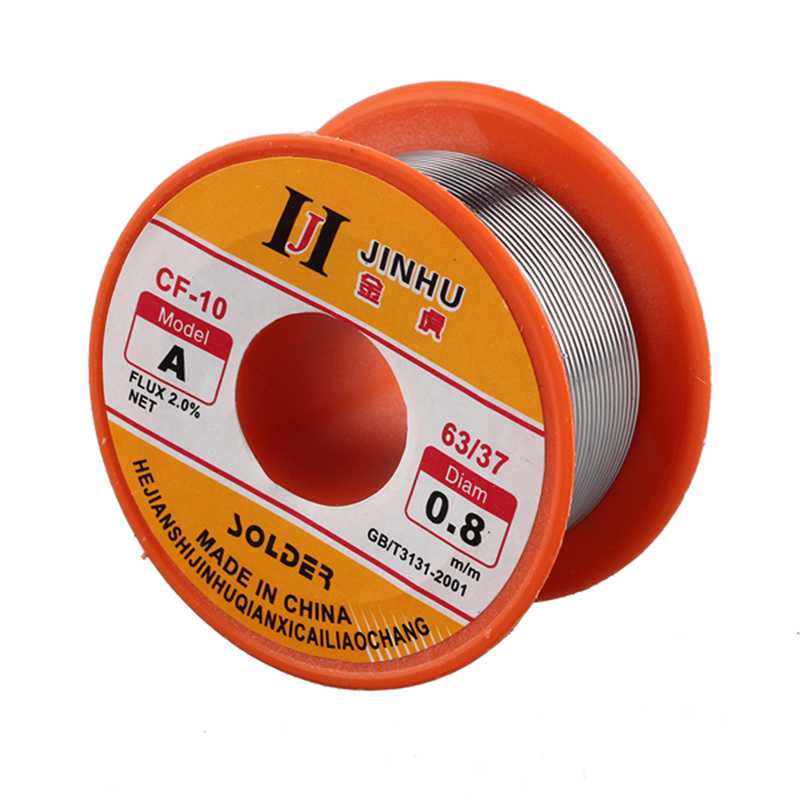 JINHU 0.8mm 50g Dây Thiếc Chì Tan Chảy Lõi Thông Lượng Hàn Hàn Dây Hàn