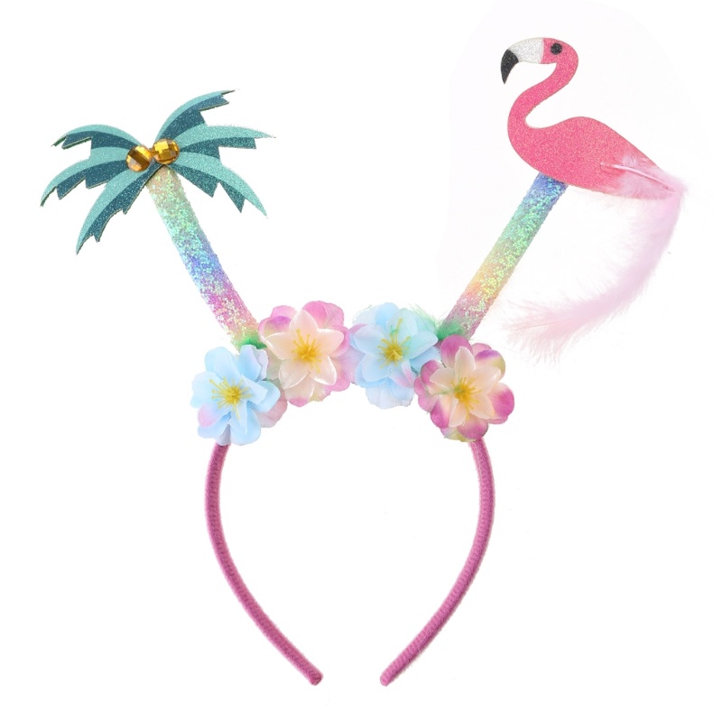 Băng đô nhiệt đới mùa hè phong cách tiệc Luau Hawaii cho thanh thiếu niên