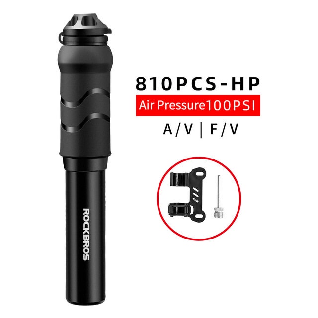 Bơm Xe Đạp Leo Núi Mini ROCKBROS 80-160 PSI