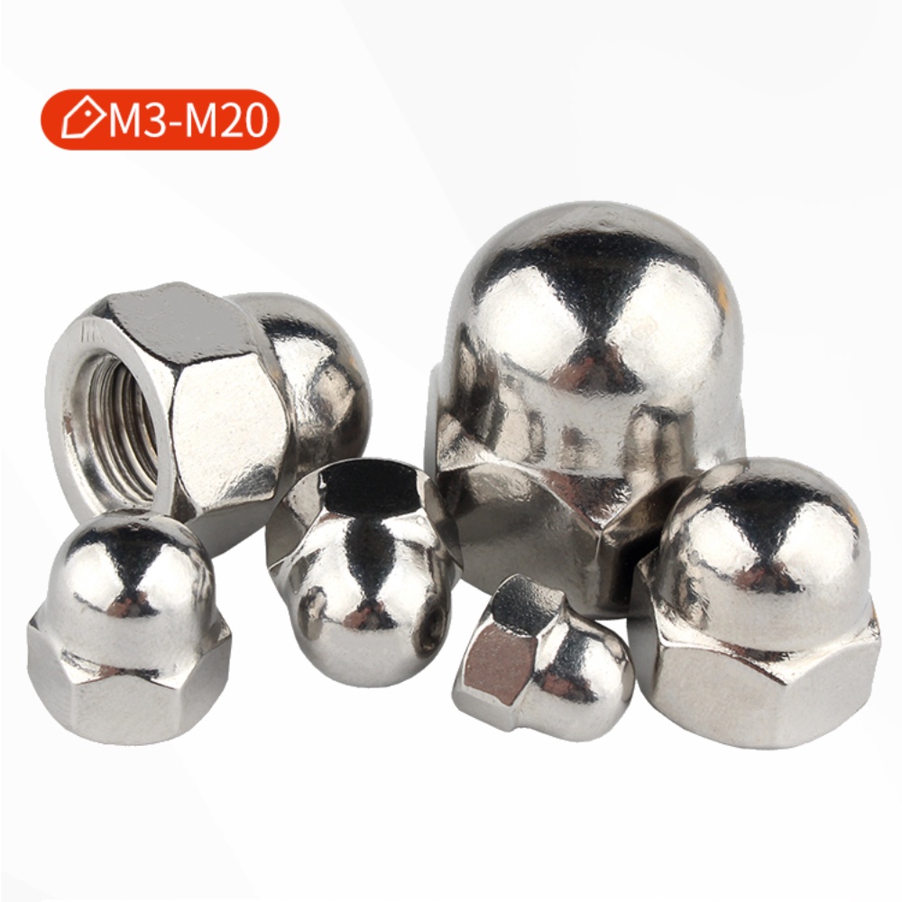 Vỏ Inox Trang Trí Nút Vặn Đai Ốc Sus304 / 316 M3M4M5M6M8M10M12 | Shopee ...