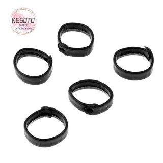 Set 5 Vòng Da PU 20 / 22 / 24mm Giữ Dây Đồng Hồ Đeo Tay - 20mm