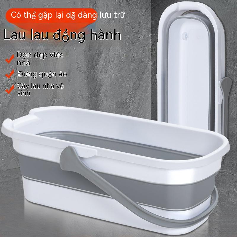 Xô gấp đa năng gia đình lớn 54 cm xô rửa xe xách tay xô giặt | Shopee ...