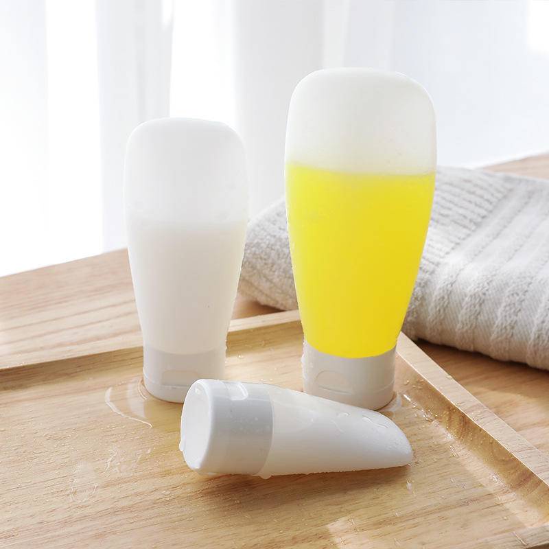 Chai Silicone Đựng Dầu Gội / Sữa Tắm Có Thể Bóp Được 30 / 60 / 100ml