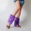 Woke Nữ Lông Thú Giữ Ấm Chân Mùa Đông Lông Dài Boot Còng Fuzzy Che Giày Trang Phục Dự Tiệc Cho Ngày Lễ Lễ Hội Biểu Diễn