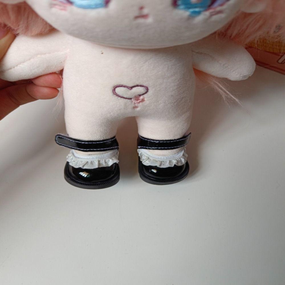 Giày Mini FLAZEA, Giày Búp Bê Da 20cm, Búp Bê Ren Thay Thế Mini Búp Bê Cotton