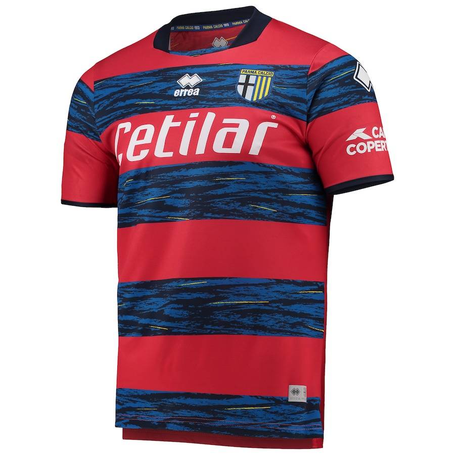 Sy3 2021-22 Parma Calcio áo thun bóng đá thủ môn Buffon tay ngắn thể thao unisex plus size ys3