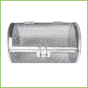 Lồng rang cà phê bằng thép không gỉ lồng lò nướng bằng thép không gỉ giá đỡ dụng cụ nướng nướng lồng quay cho peanut gelhvn
