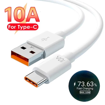 Cáp sạc nhanh 10a / 120w loại c cho điện thoại di động huawei mate 40 50 bộ sạc nhanh dây sạc usb cho samsung dây truyền dữ liệu 120w bộ sạc siêu nhanh