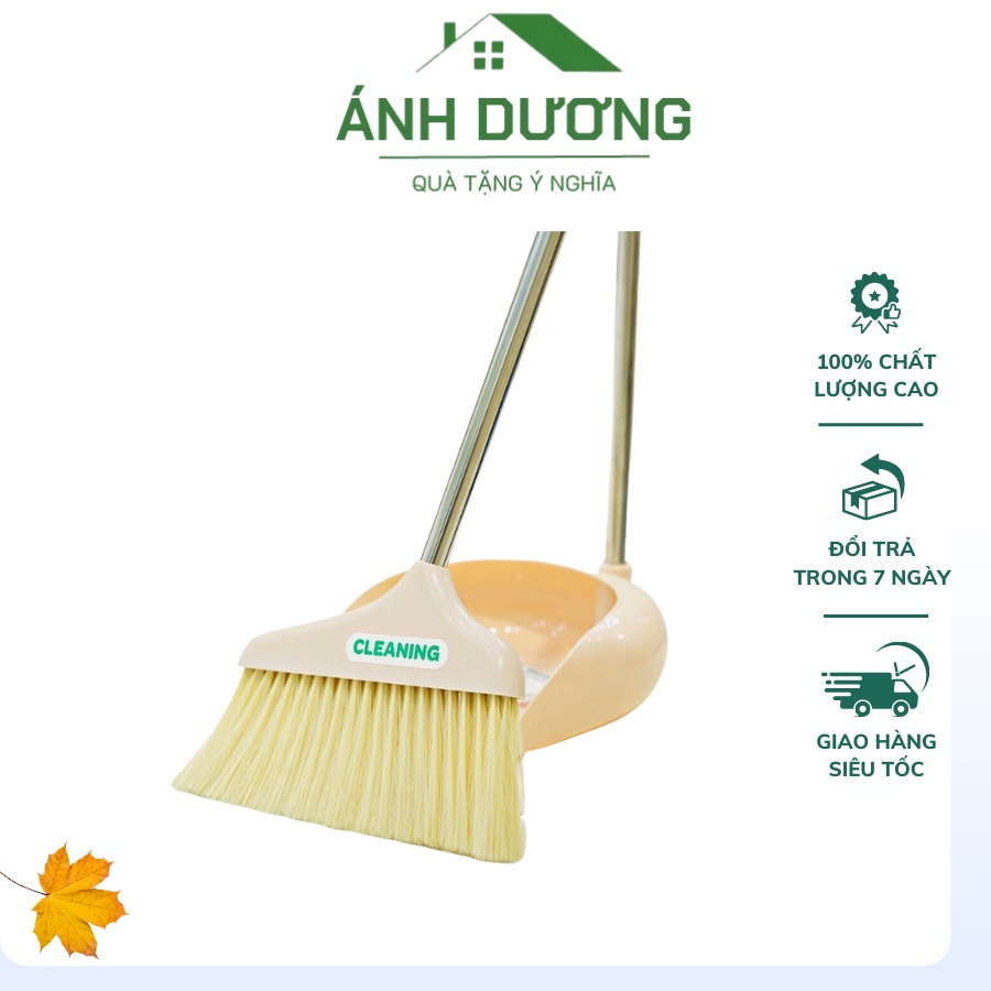 Bộ Chổi Quét Và Ky Hót Rác đa Năng Inochi Hàng Xuất Nhật Bản Nhựa PP ...