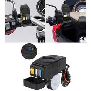 Niki Bộ Sạc Nhanh QC3.0 USB Cho Xe Đạp Điện DC20-80V, Adapter Sạc Nhanh, Phụ Kiện Xe Đạp Điện