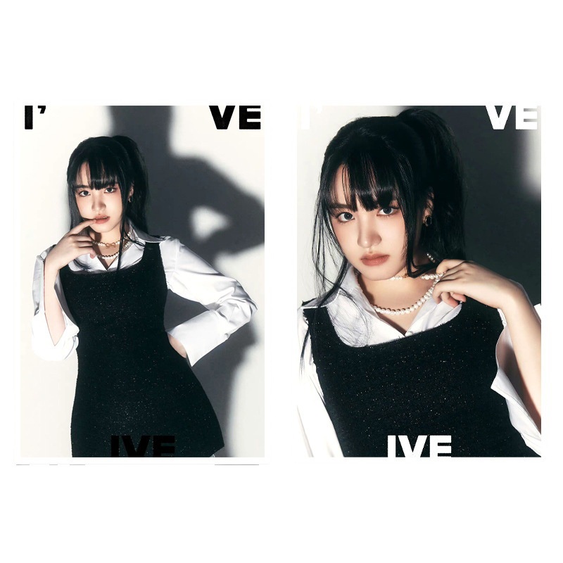 HK1 IVE I ve IVE poster tự dính trang trí tường nhãn dán ảnh Jang Won Young LIZ Gaeul Yujin Rei Leeseo KH1