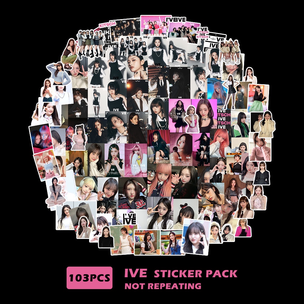 IVE Album I’ve Sticker IVE Summer & ELEVEN Phone Luggage Tag Diy ...
