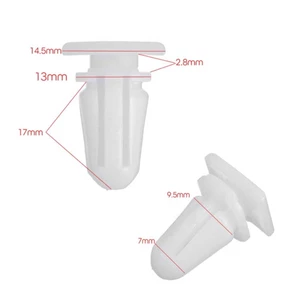Chốt Cửa Bằng Nhựa Chuyên Dụng Cho Xe Hơi BMW E30 E36 51471840961 Set 20 / 20 / 20 Túi Đựng Trang Sức Tiện Dụng