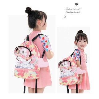 Túi Bơi Chuối Đen 12L Chống Thấm Nước dành cho Trẻ Em - Đi Biển An Toàn