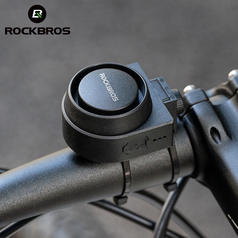 Rockbros Chuông Điện Chống Trộm Chống Thấm Nước Có Thể Sạc Lại Kèm Điều Khiển Từ Xa Dành Cho Xe Đạp