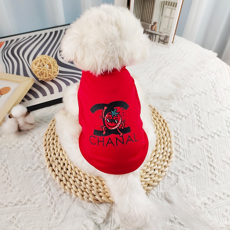 Áo Thun In logo Thời Trang Mùa Hè Cho Thú Cưng