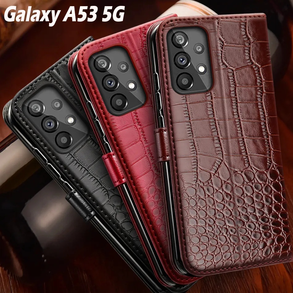 Ốp Lưng Điện Thoại Dạng Ví Da Lật Dành Cho Samsung A53 5G Samsung Galaxy A53 5G Samsung A53 SM-A536B SM-A536E