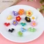 Set 10 Cúc Áo Hình Bông Hoa Nhiều Màu Sắc 18 / 15mm Dành Cho Bé