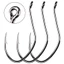 JUNYUE88US Fishhook Jigbait Cá chép Thép Carbon Sắc Nét Vòng Tròn Móc Fishihook Bộ Mustad Móc Pesca Sống Mồi Bay Phụ Kiện Câu Cá Nhật Bản Móc Barbed Fishhook