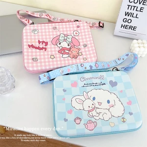 Túi Da PU Đựng Máy Tính Bảng Họa Tiết Melody Cinnamoroll Dễ Thương Chống Thấm Nước 11-13 "Kèm Dây Đeo Cổ Dành Cho Ipad